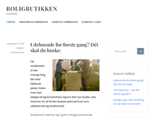 Tablet Screenshot of boligbutikken-for-ht.dk